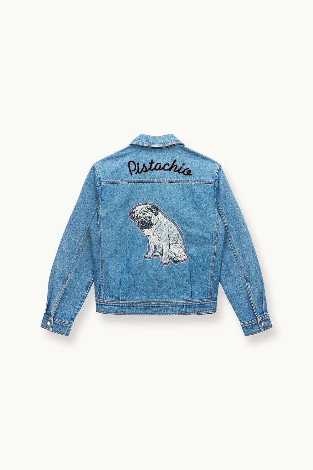 CUSTOM CLASSIC OVERSIZED RYAN JACKET MEDIUM WASH - STAUD near me