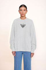 CUSTOM x C.BONZ OVERSIZED SWEATSHIRT GREY - STAUD outlet