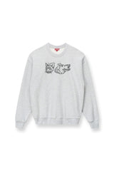CUSTOM x C.BONZ OVERSIZED SWEATSHIRT GREY - STAUD outlet