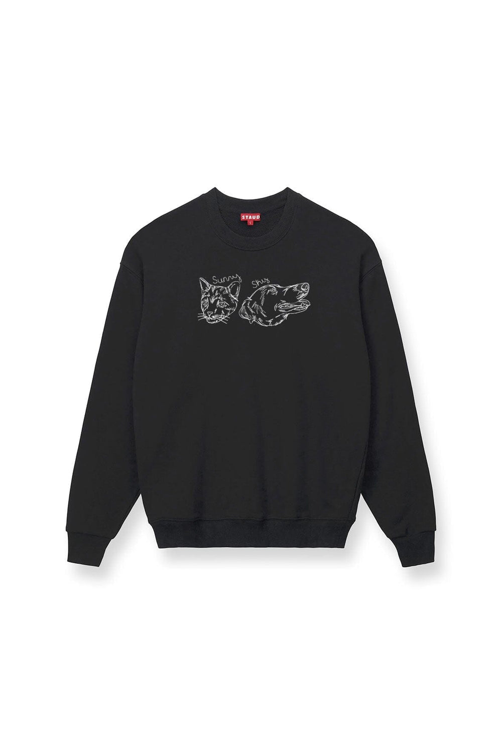 CUSTOM x C.BONZ OVERSIZED SWEATSHIRT GREY - STAUD for sale