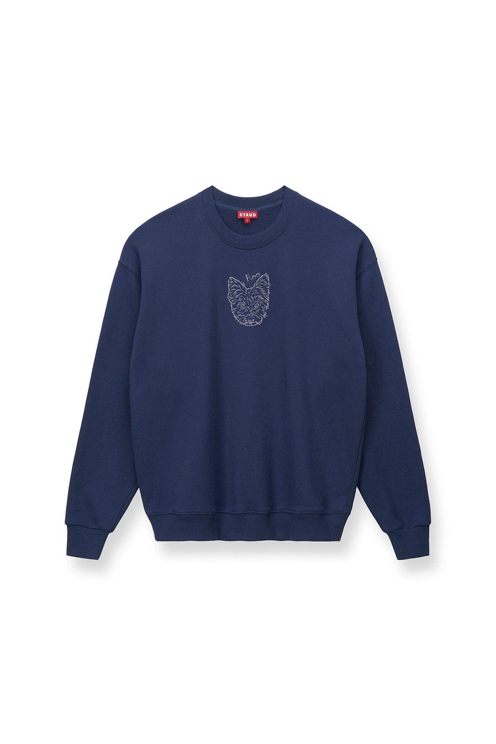 CUSTOM x C.BONZ OVERSIZED SWEATSHIRT NAVY - STAUD US