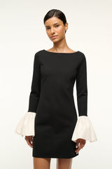 HAWTHORNE DRESS BLACK IVORY - STAUD near me