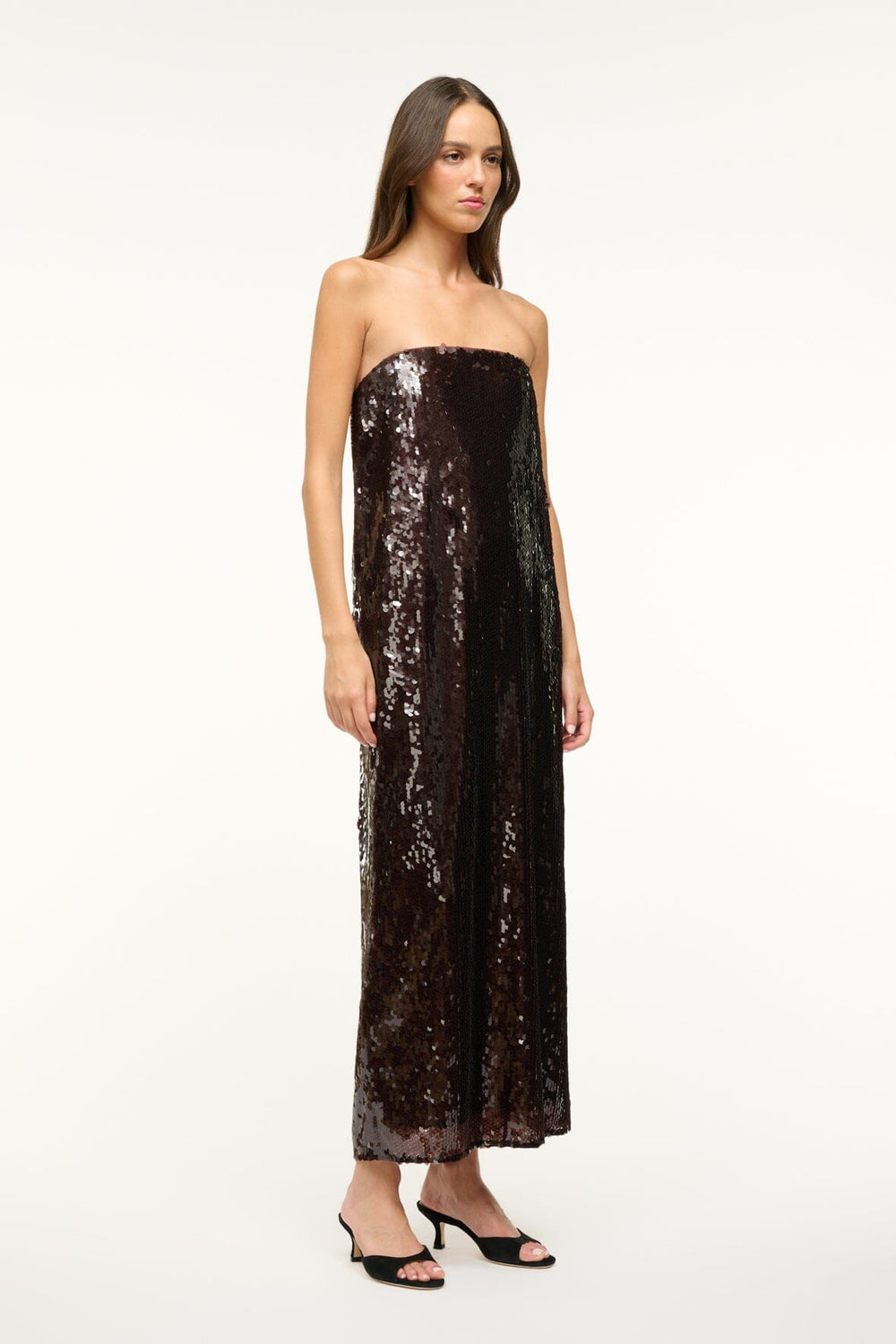 CASEY DRESS BRONZE - STAUD US