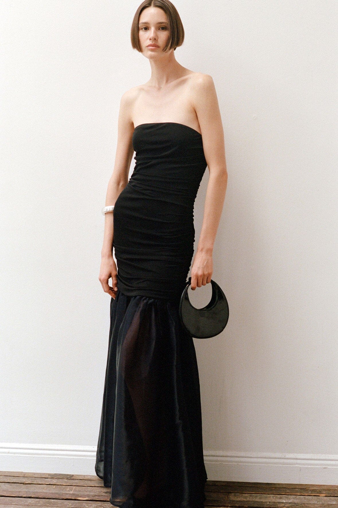 GOOD NIGHT MOON BAG BLACK - STAUD for sale