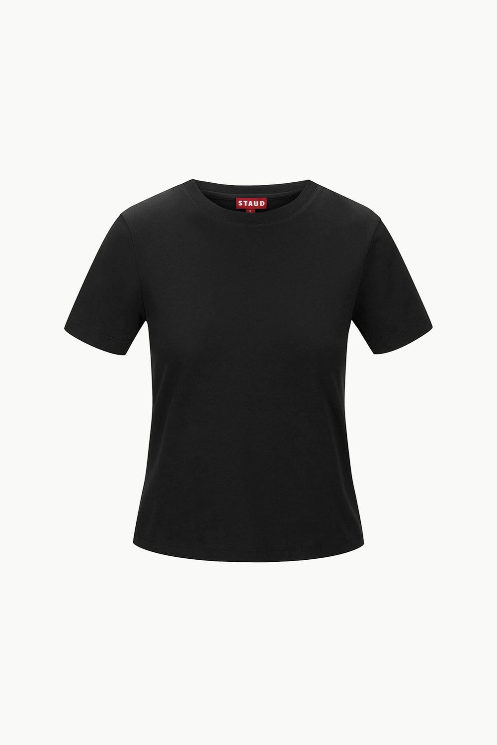 CREW NECK T SHIRT BLACK - STAUD outlet