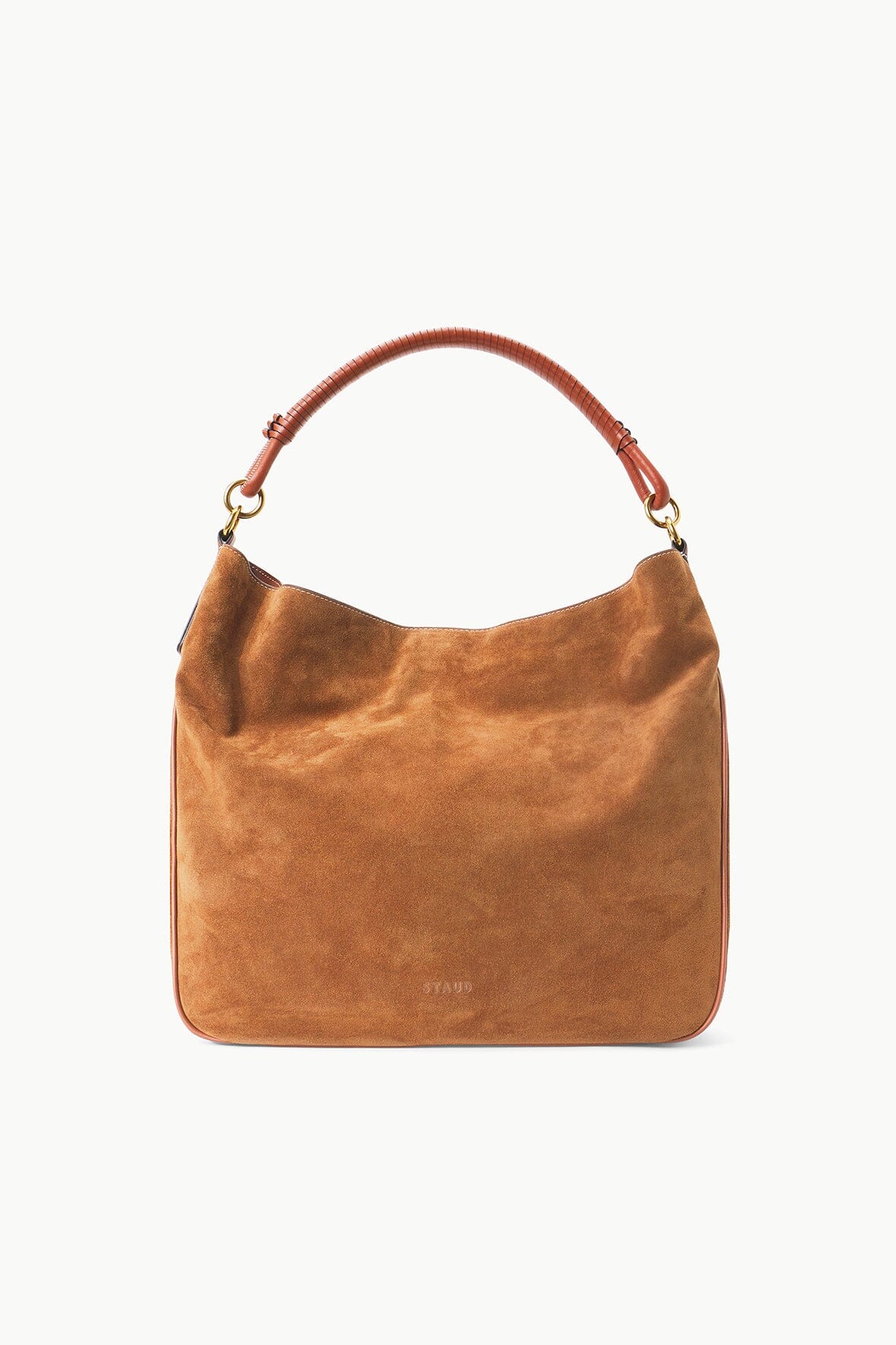 PERRY HOBO BAG TAN SUEDE - STAUD near me