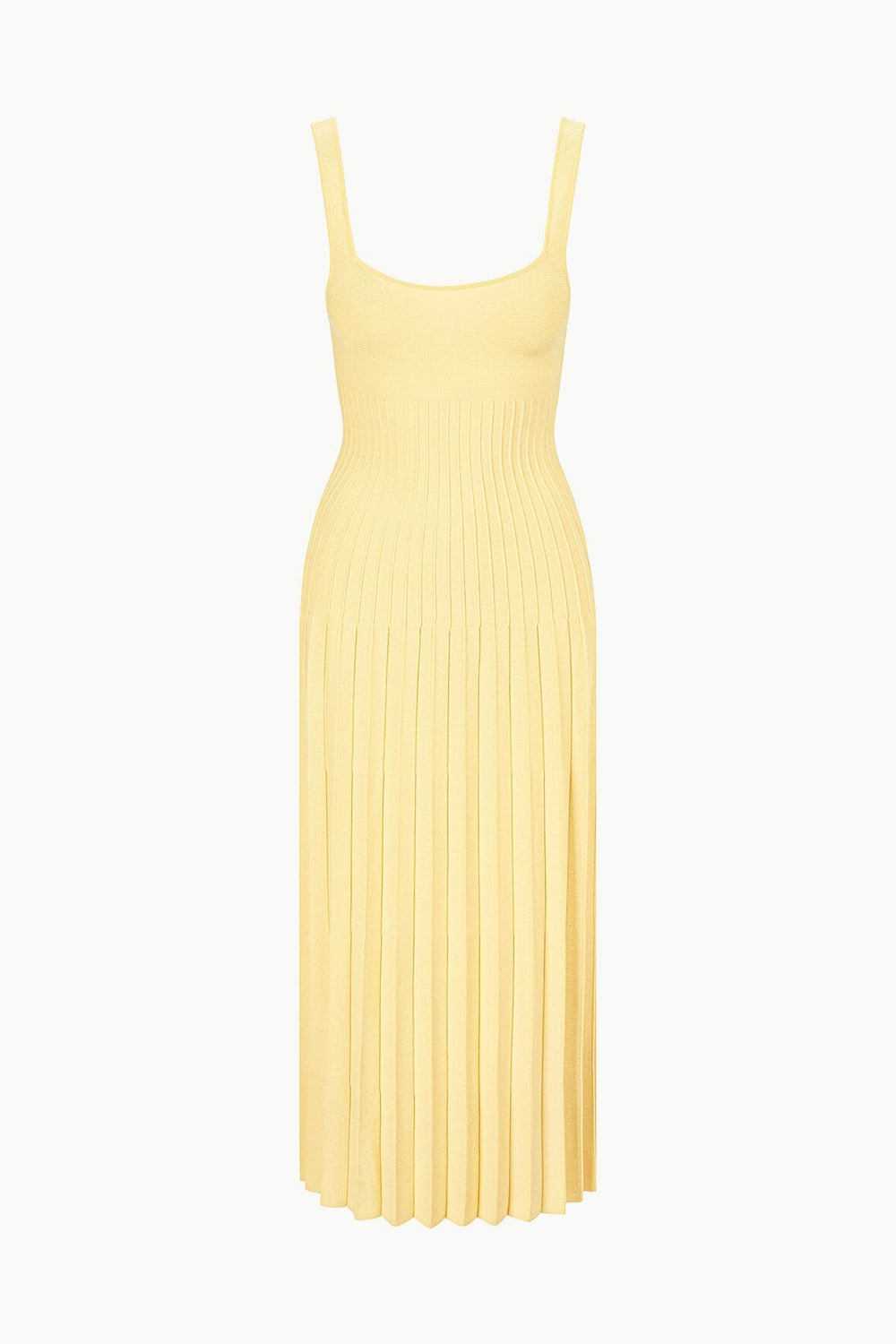 ELLISON DRESS LEMON DROP - STAUD for sale