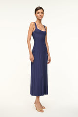 ELLISON DRESS NAVY - STAUD near me