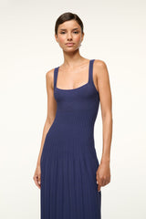 ELLISON DRESS NAVY - STAUD near me