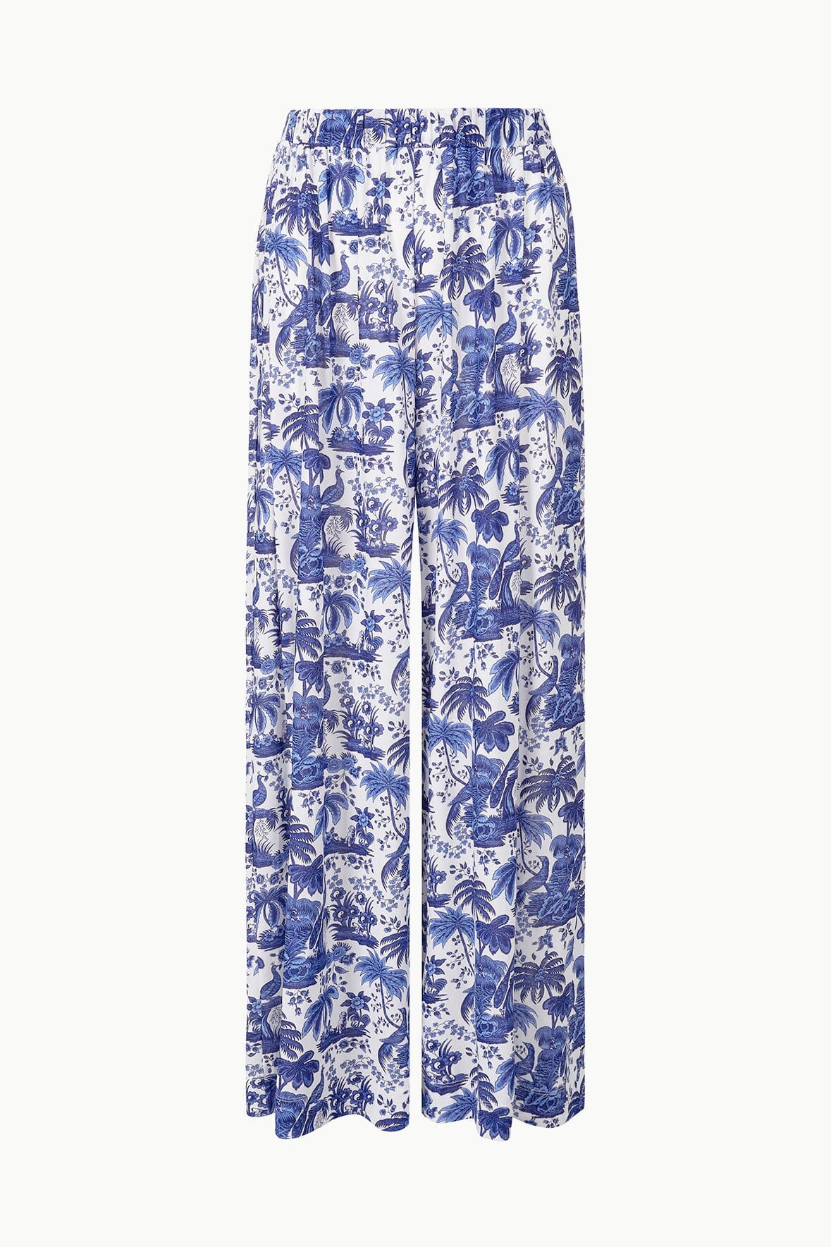MARZA PANT BLUE TOILE - STAUD US