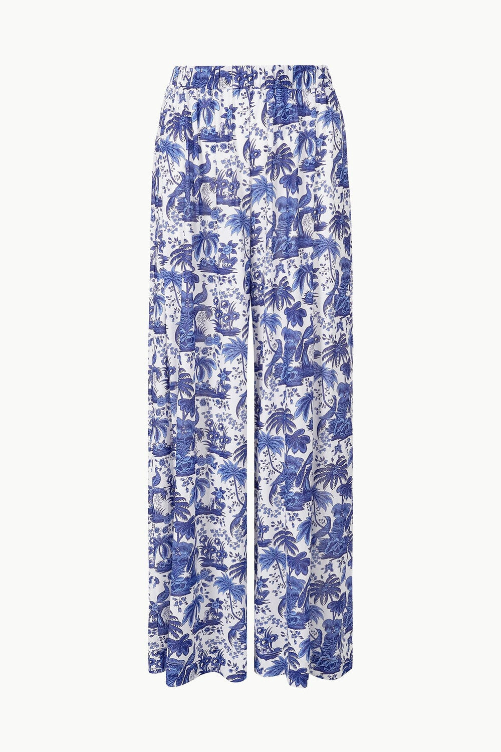 MARZA PANT BLUE TOILE - STAUD US