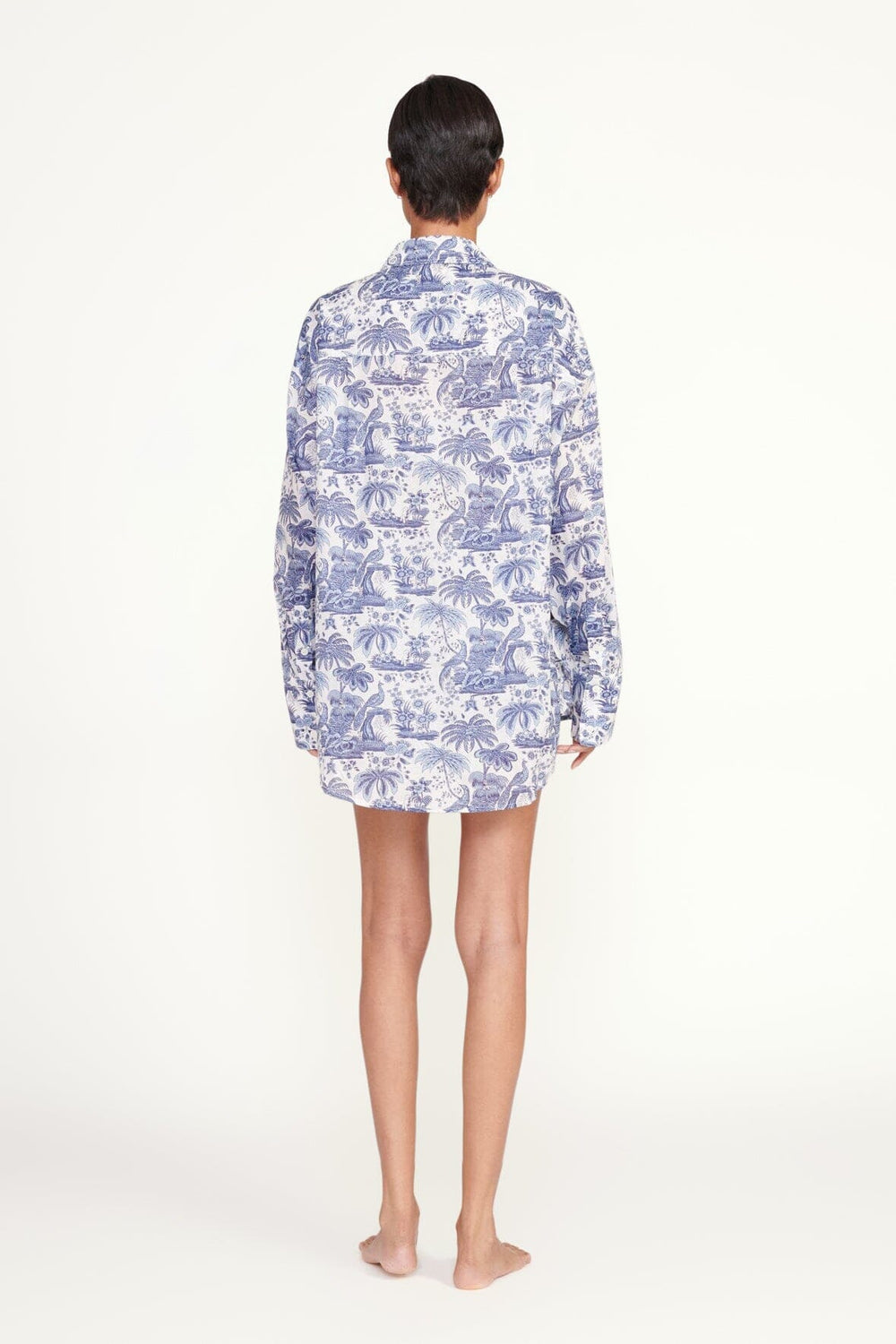 COLTON SHIRT BLUE TOILE - STAUD outlet