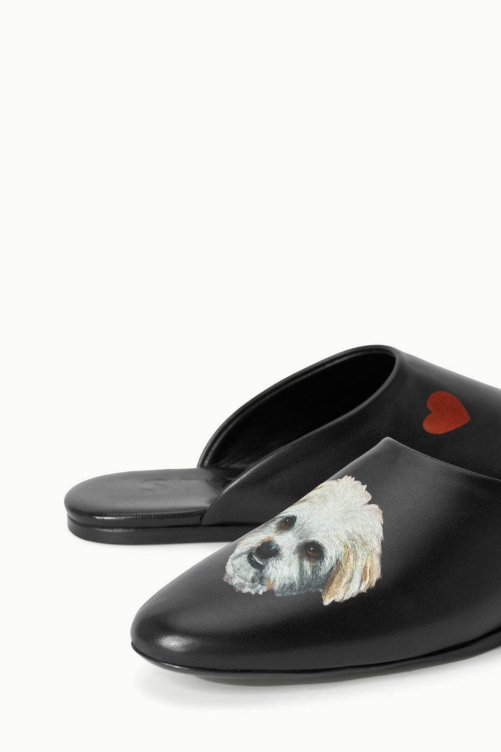 CUSTOM ABBY SLIPPER BLACK - STAUD outlet