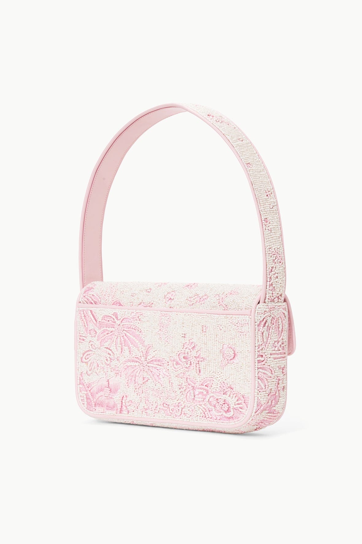 TOMMY BAG IVORY CHERRY BLOSSOM TOILE - STAUD for sale
