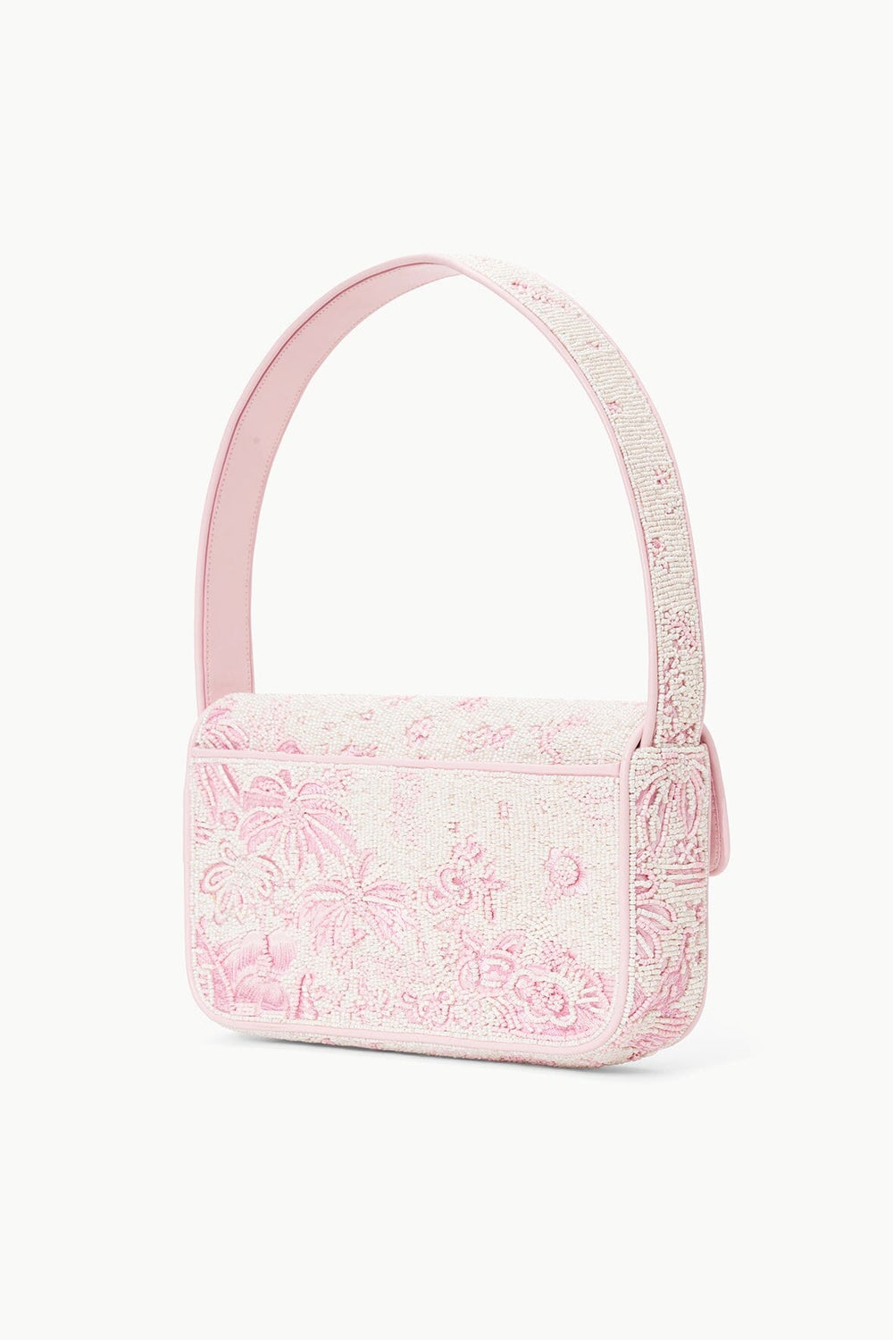 TOMMY BAG IVORY CHERRY BLOSSOM TOILE - STAUD for sale