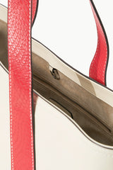 CUSTOM ALLORA TOTE CREAM RED ROSE - STAUD near me