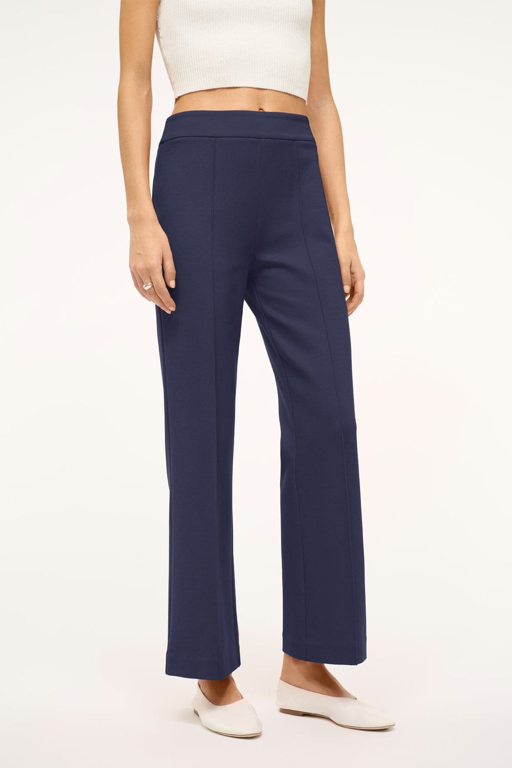 KNACK PANT NAVY - STAUD sale