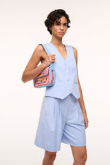 TOMMY BEADED BAG STAUDINES PINK - STAUD sale