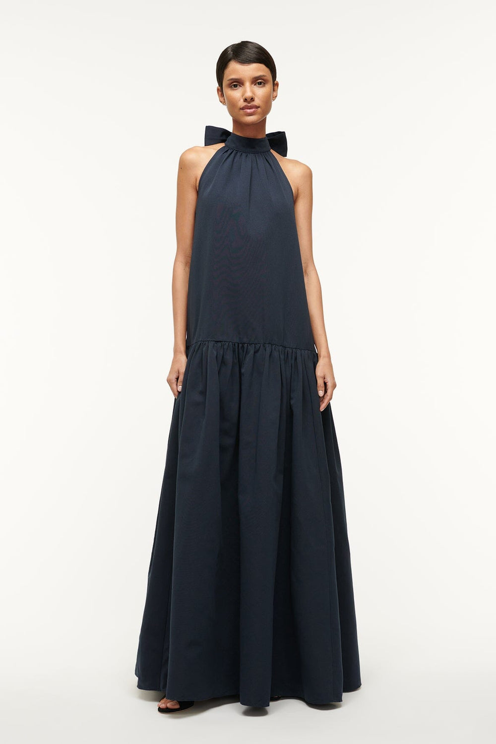 MAXI MARLOWE DRESS NAVY - STAUD sale