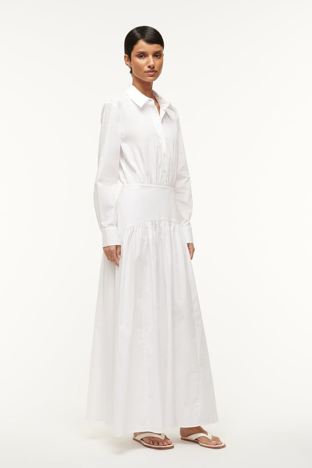 ROCCO DRESS WHITE - STAUD US