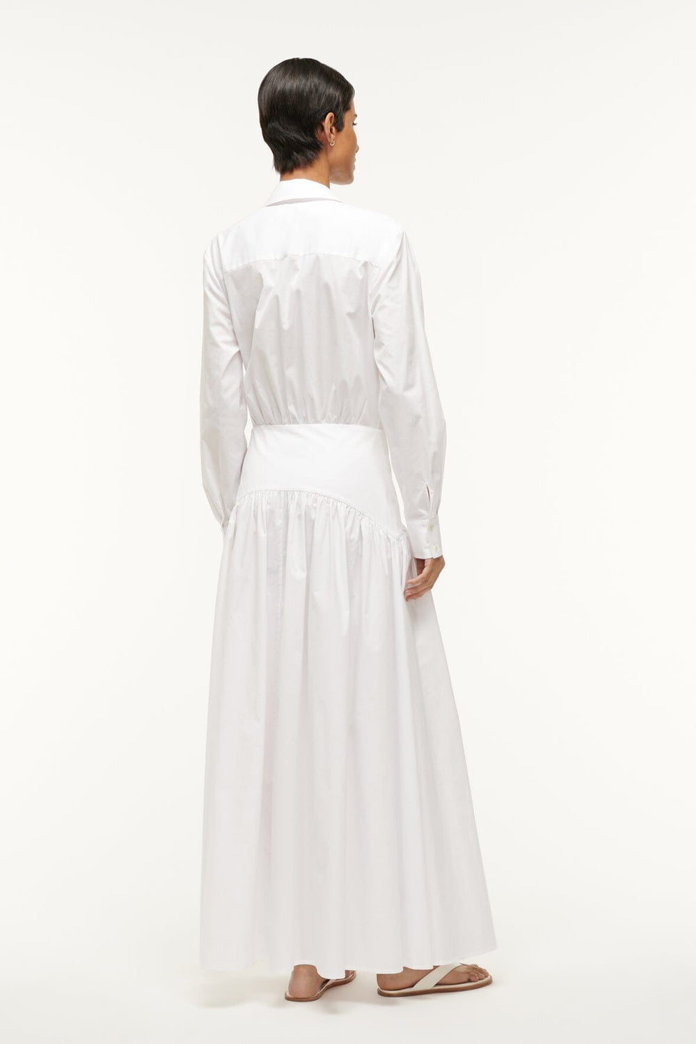 ROCCO DRESS WHITE - STAUD US