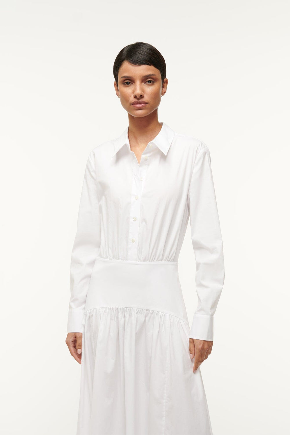 ROCCO DRESS WHITE - STAUD US