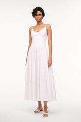 DENA DRESS WHITE - STAUD sale