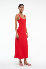 ELLISON DRESS RED ROSE - STAUD online