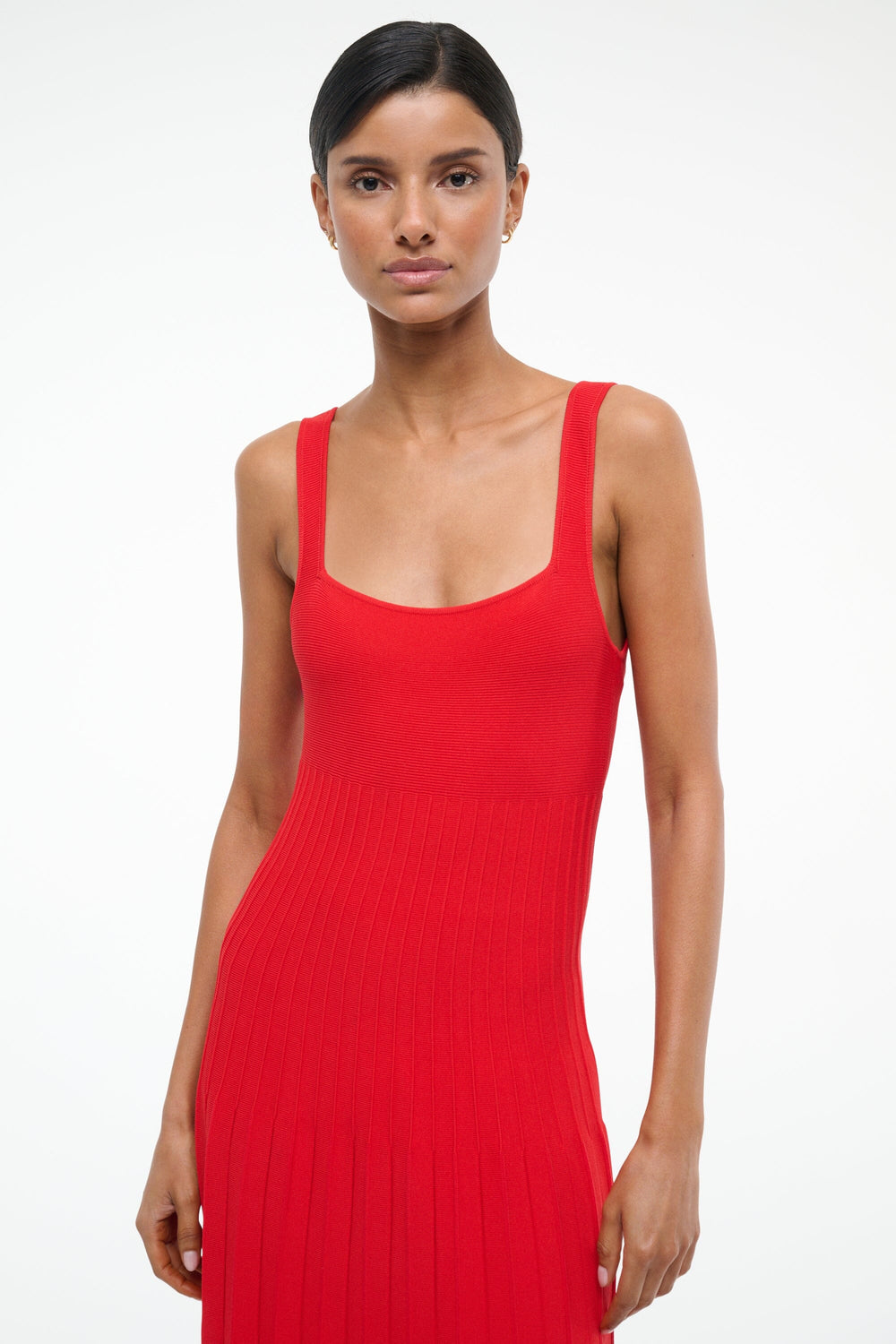 ELLISON DRESS RED ROSE - STAUD online