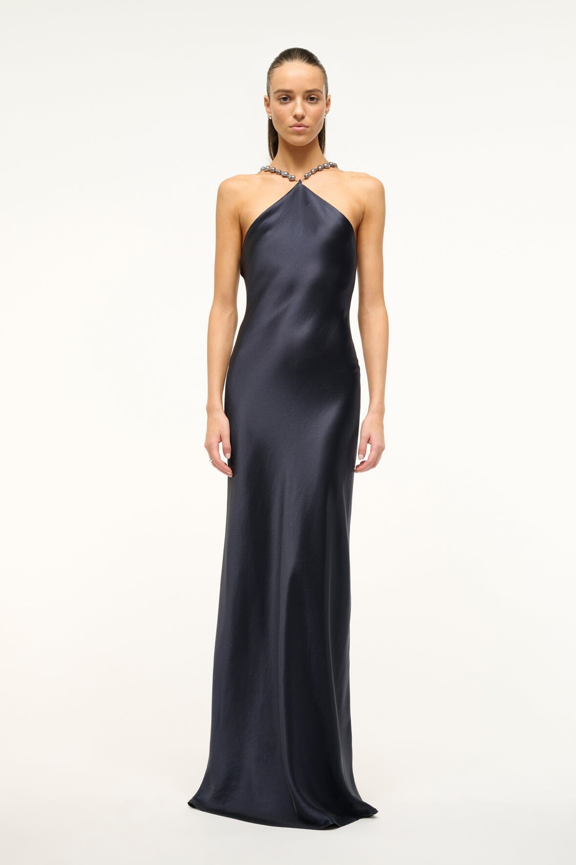CADENCE DRESS NAVY - STAUD for sale