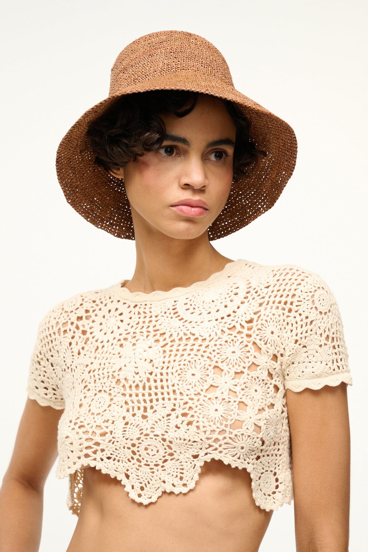 RITA BUCKET HAT TAN - STAUD US