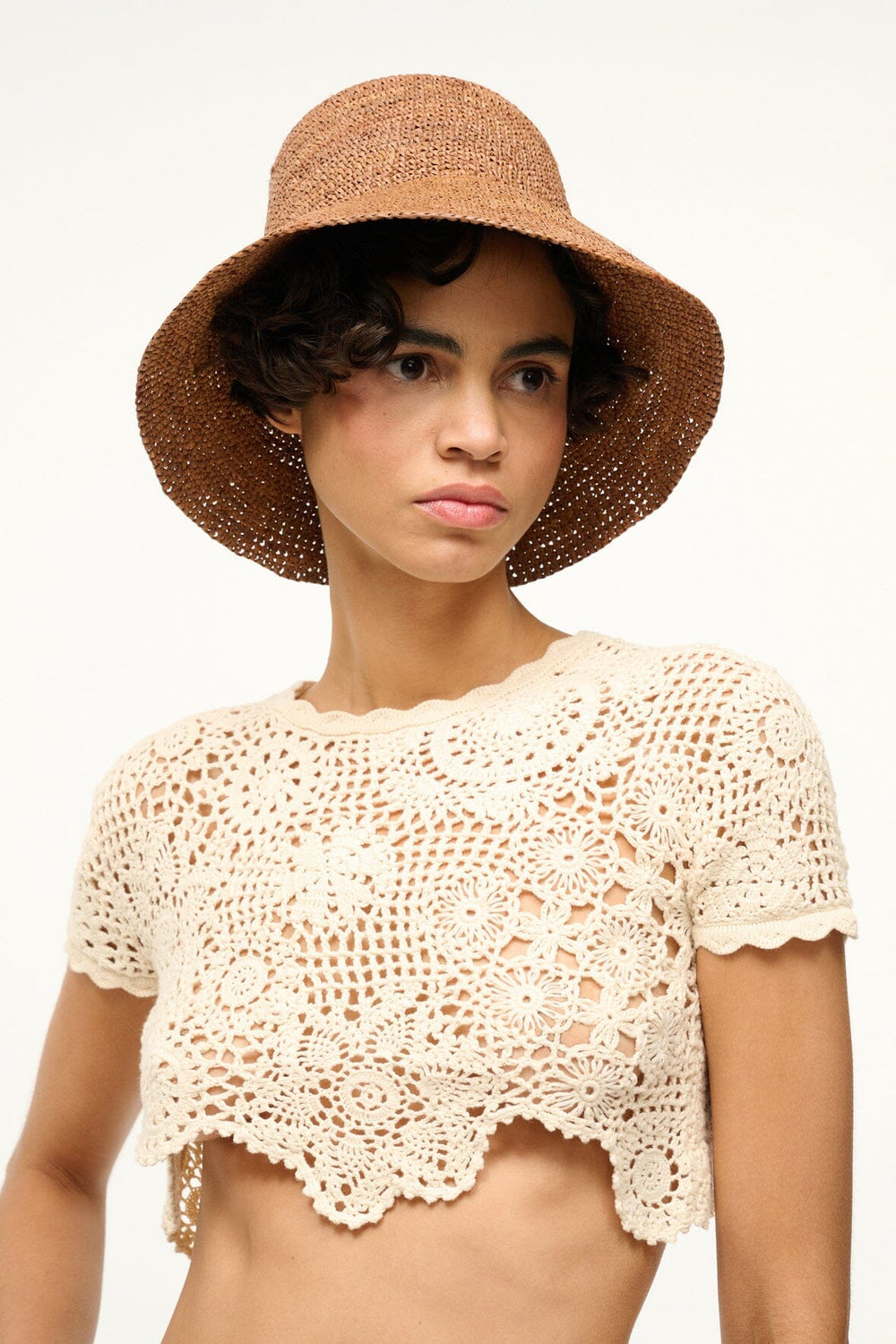 RITA BUCKET HAT TAN - STAUD US