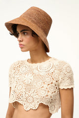 RITA BUCKET HAT TAN - STAUD US