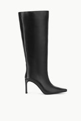 WALLY HIGH HEEL BOOT BLACK - STAUD US