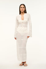 ROSSLARE DRESS IVORY - STAUD outlet