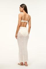 ST MALO SKIRT IVORY - STAUD near me