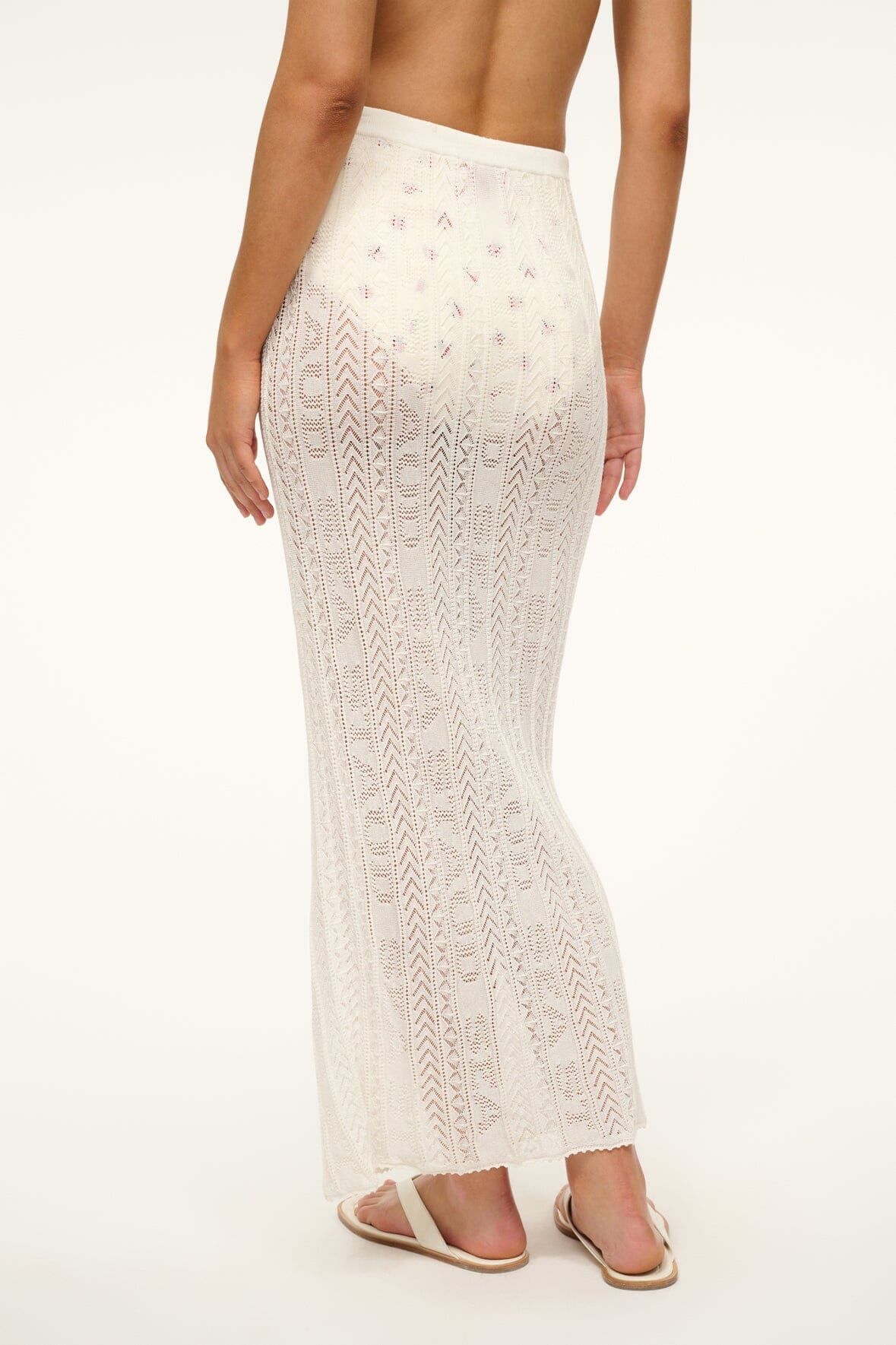 ST MALO SKIRT IVORY - STAUD near me