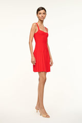 MINI ELLISON DRESS RED ROSE - STAUD sale