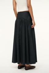 PROCIDA SKIRT BLACK - STAUD sale