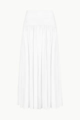 PROCIDA SKIRT WHITE - STAUD US