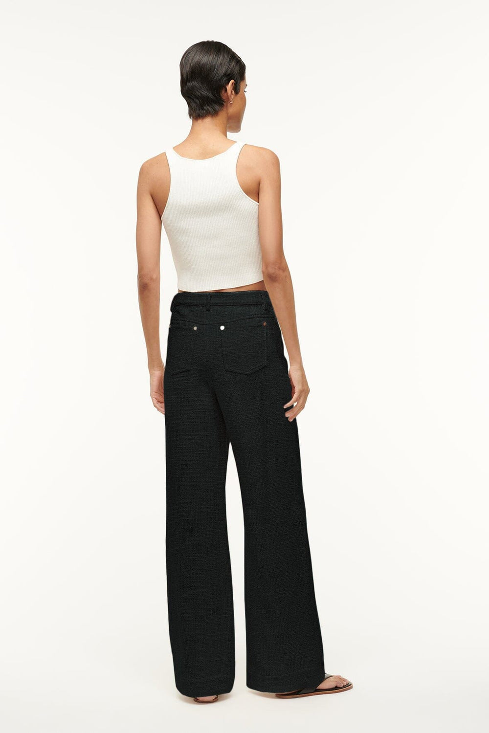 GRAYSON PANT IVORY - STAUD for sale