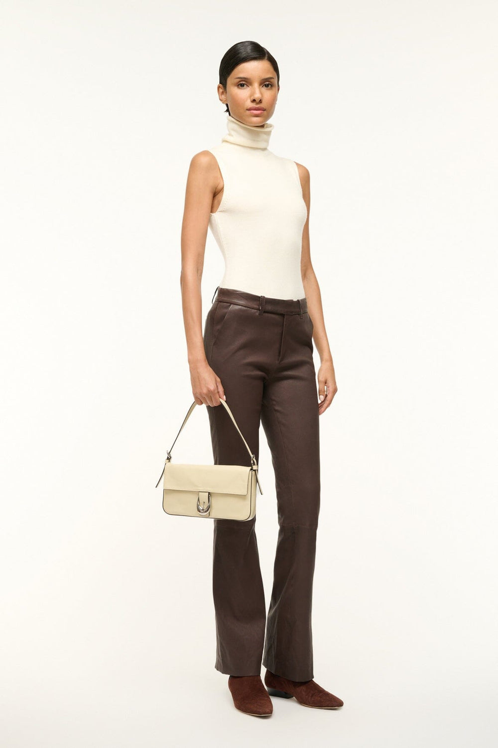 HARLOW BAG CREAM - STAUD sale