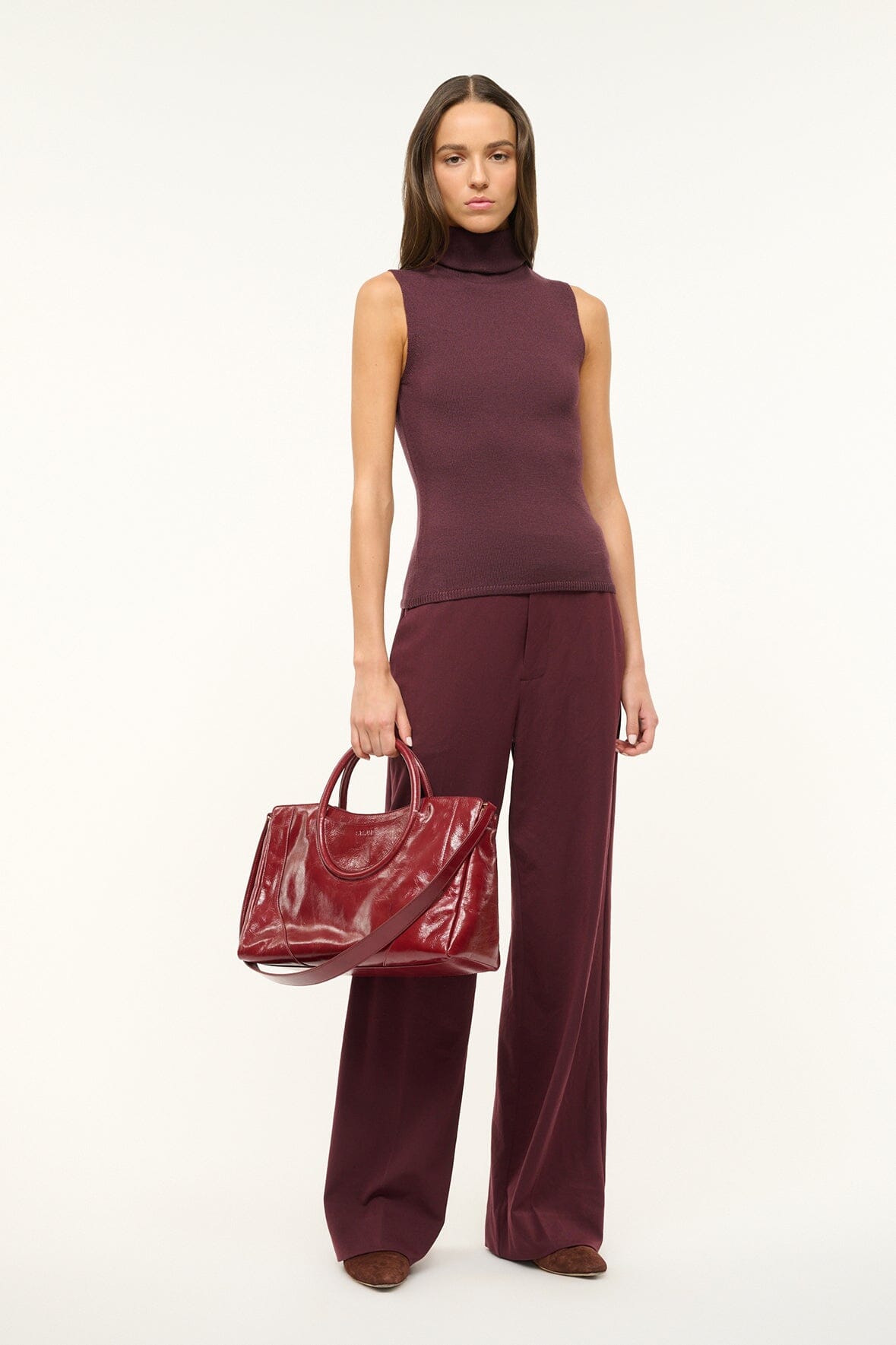 MAUDE SATCHEL PINOT - STAUD for sale