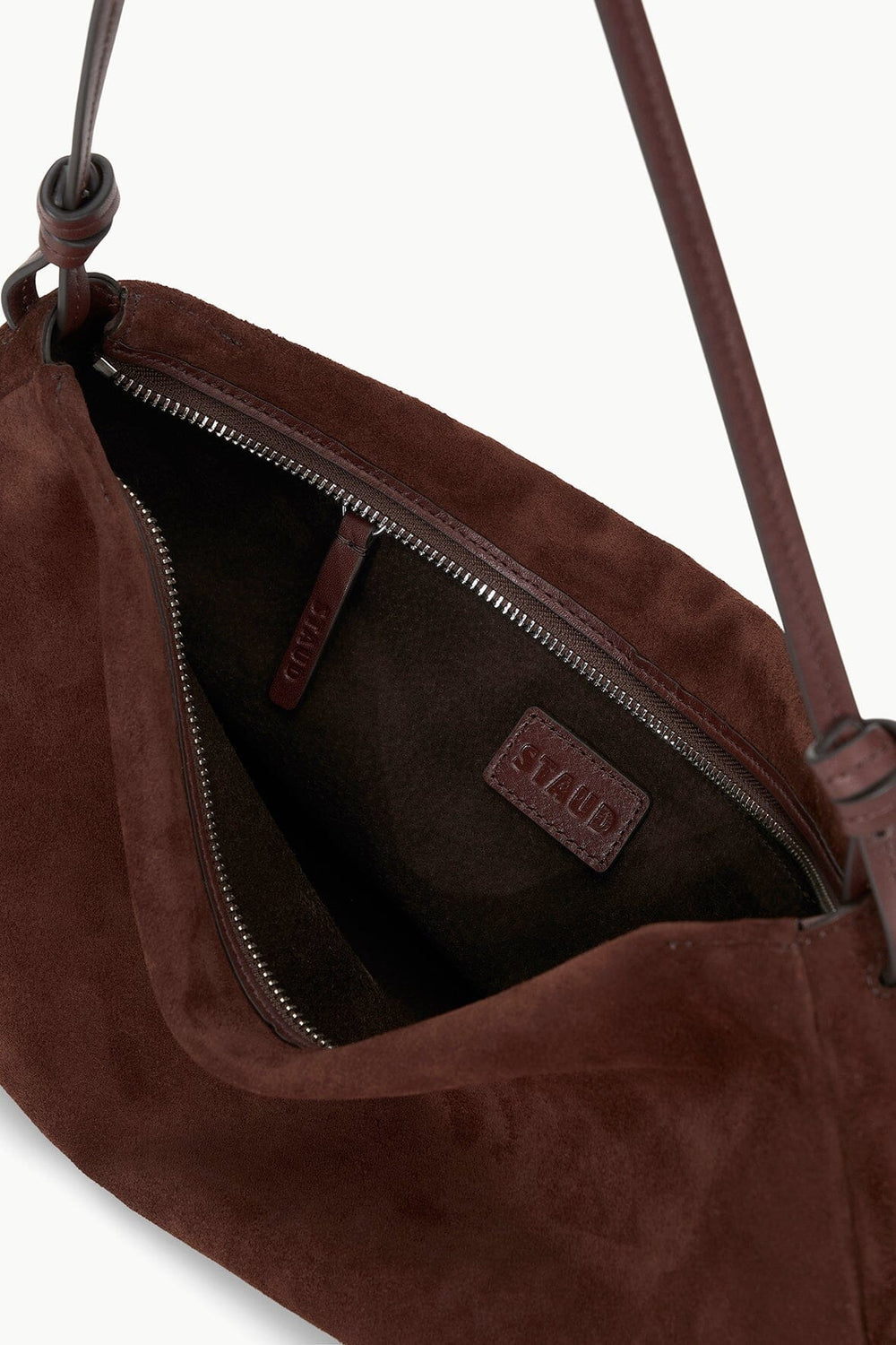 WALLY SHOULDER BAG MAHOGANY - STAUD online