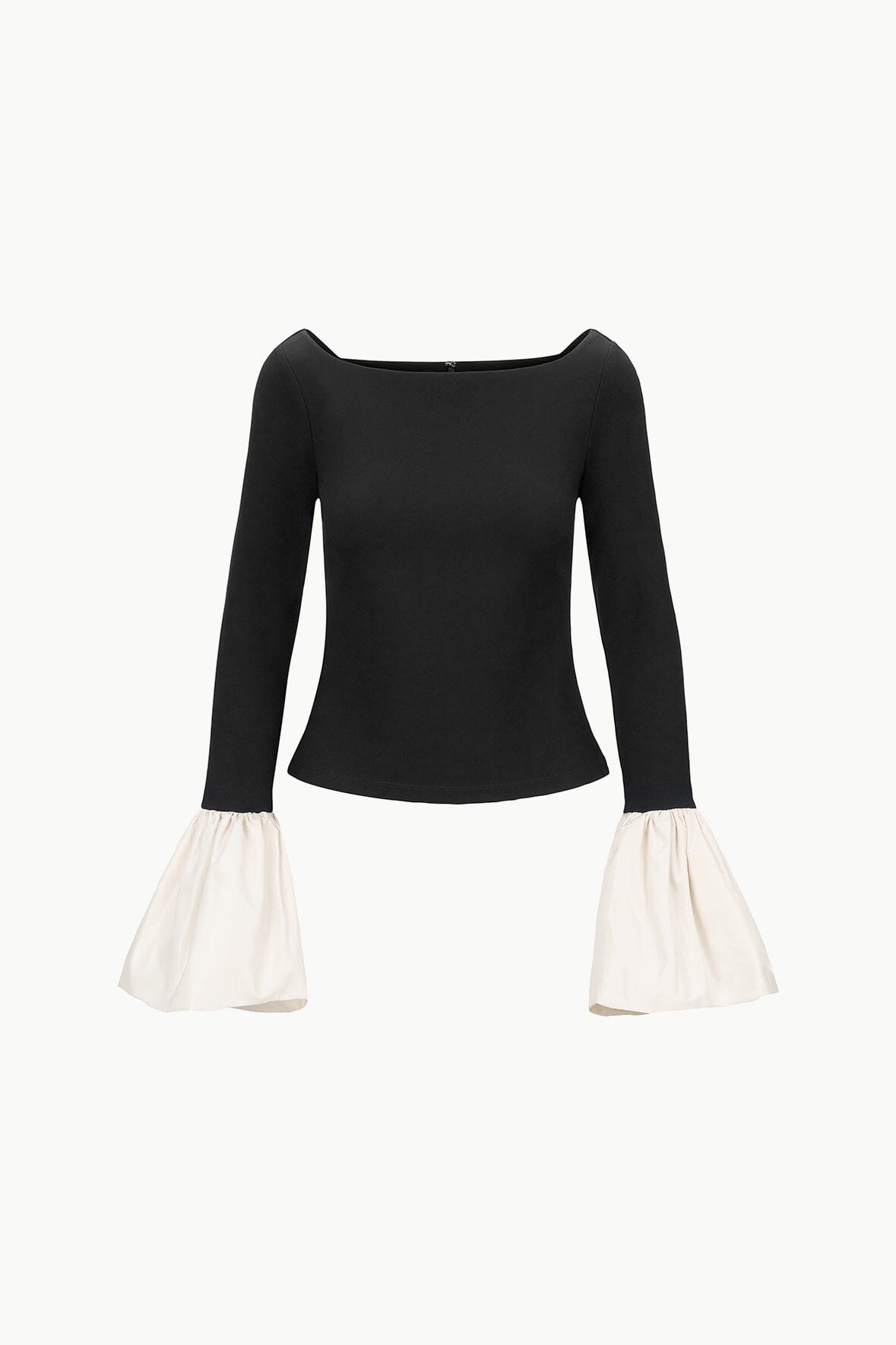PAIGE TOP BLACK IVORY - STAUD US