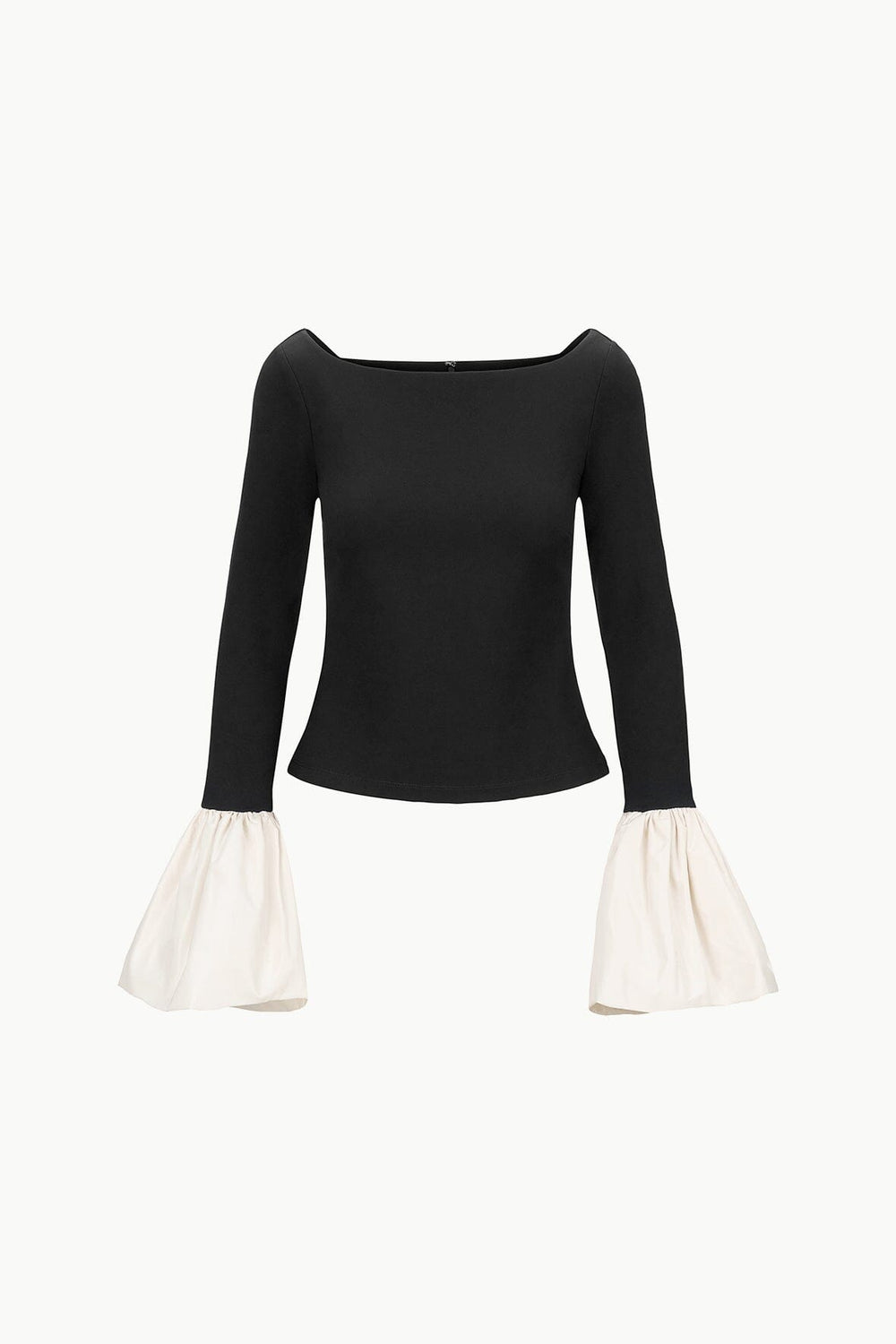 PAIGE TOP BLACK IVORY - STAUD US