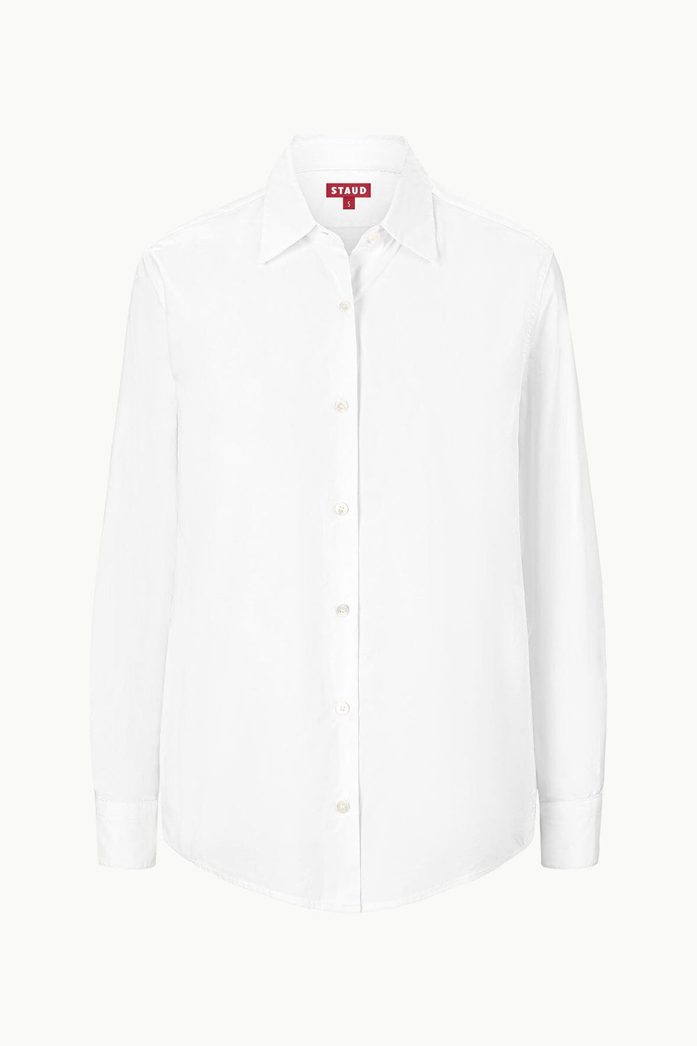 ROXBURY POPLIN SHIRT WHITE - STAUD near me