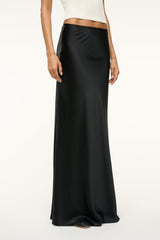 ODIN SILK SKIRT BLACK - STAUD near me