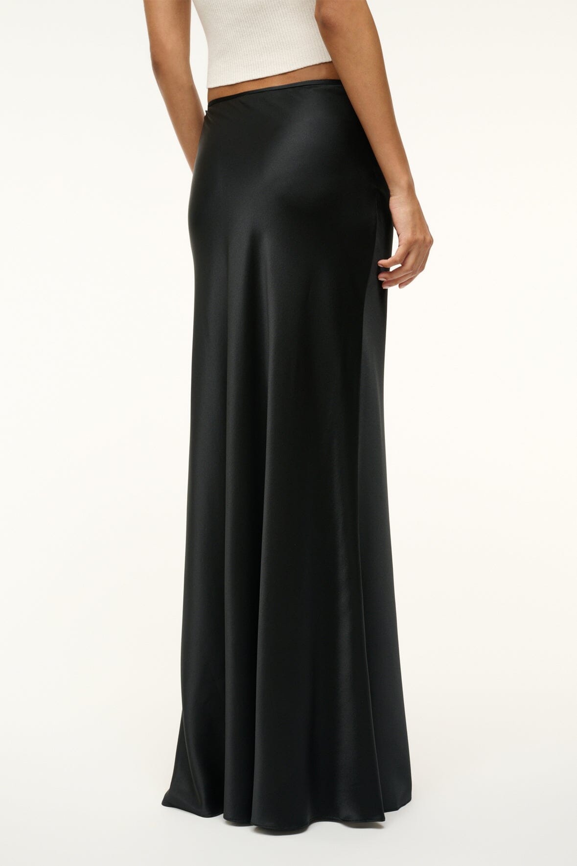 ODIN SILK SKIRT BLACK - STAUD near me