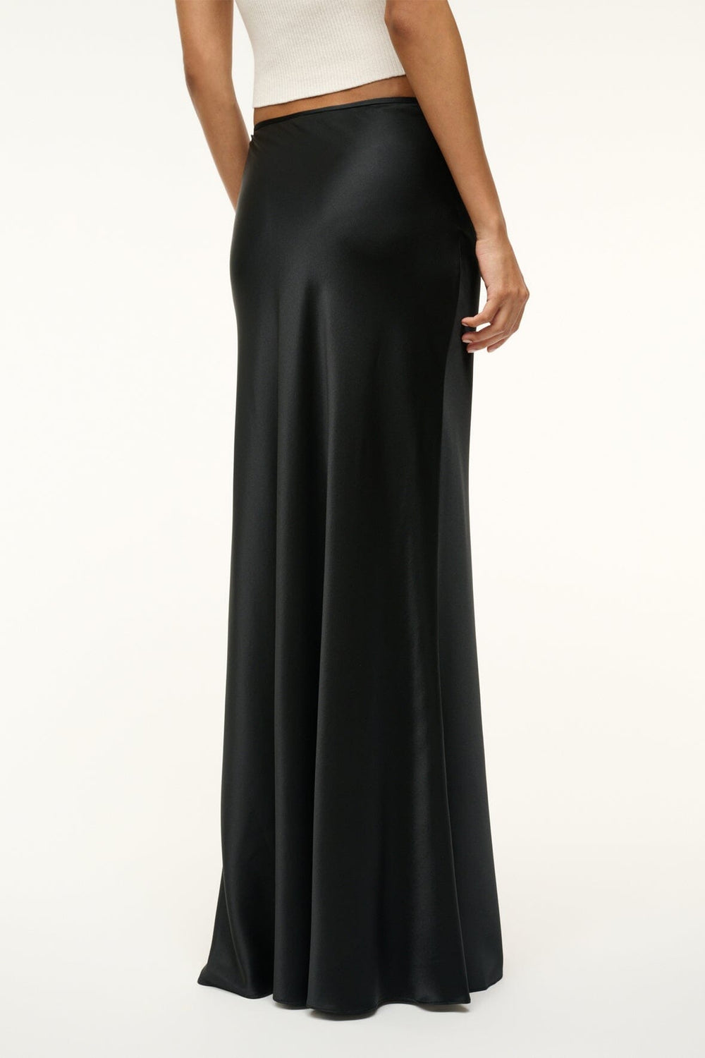 ODIN SILK SKIRT BLACK - STAUD near me